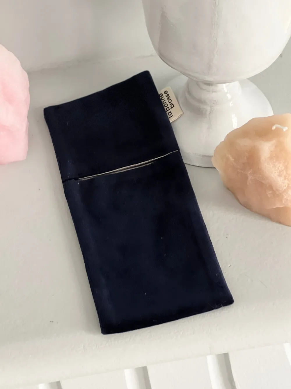 La Bonne Brosse Our Pouches*‘Large Hair Brush’ Pouch Blue