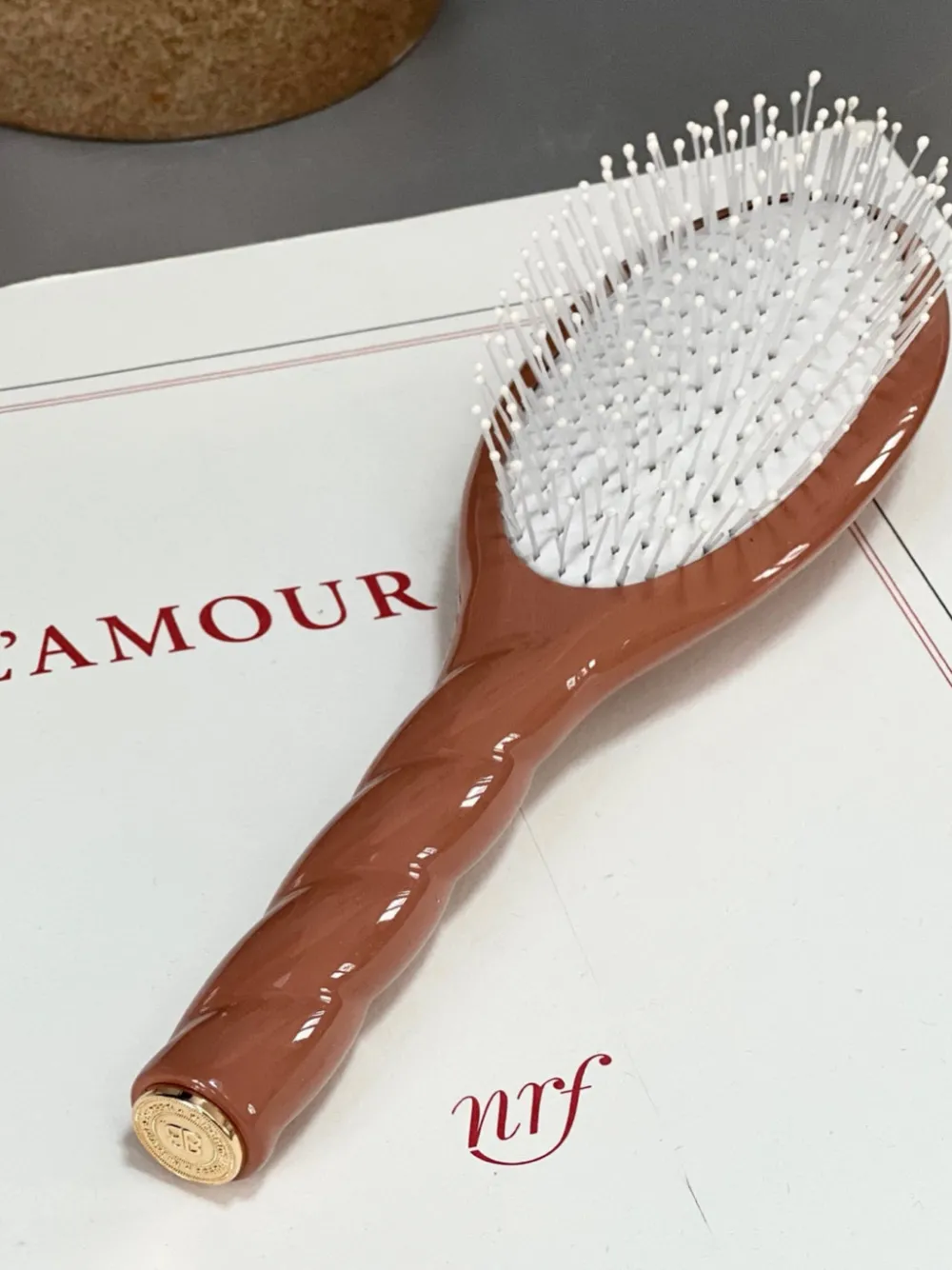 La Bonne Brosse Our Hair Brushes*N.04 The Massaging Detangling Hair Brush THE MIRACLE Terracotta