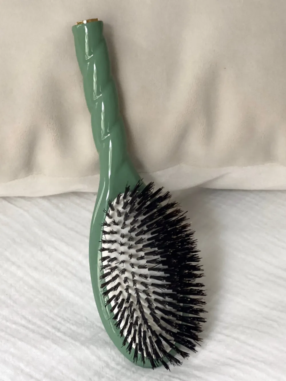 La Bonne Brosse Our Hair Brushes*N.01 The Shine & Care Hair Brush THE UNIVERSAL Almond Green