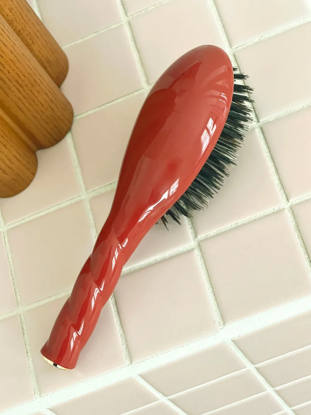 La Bonne Brosse Our Hair Brushes | Our Small Brushes*N.01 The Small Shine & Care Hair Brush THE UNIVERSAL Clay Court