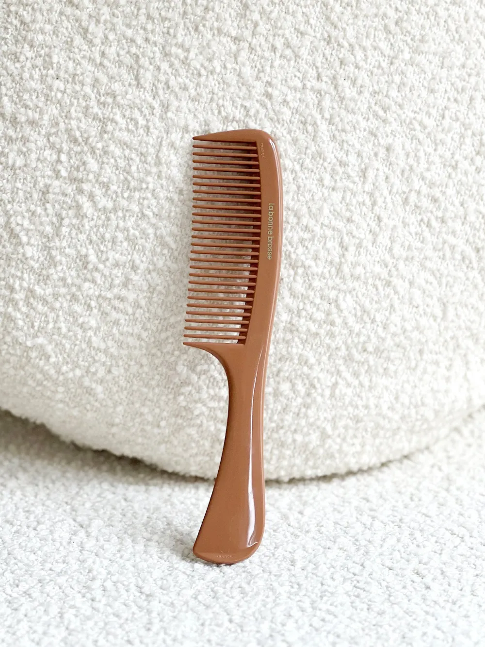 La Bonne Brosse Our Detangling Combs*The Handle Comb in Acetate Clay Court Terracotta