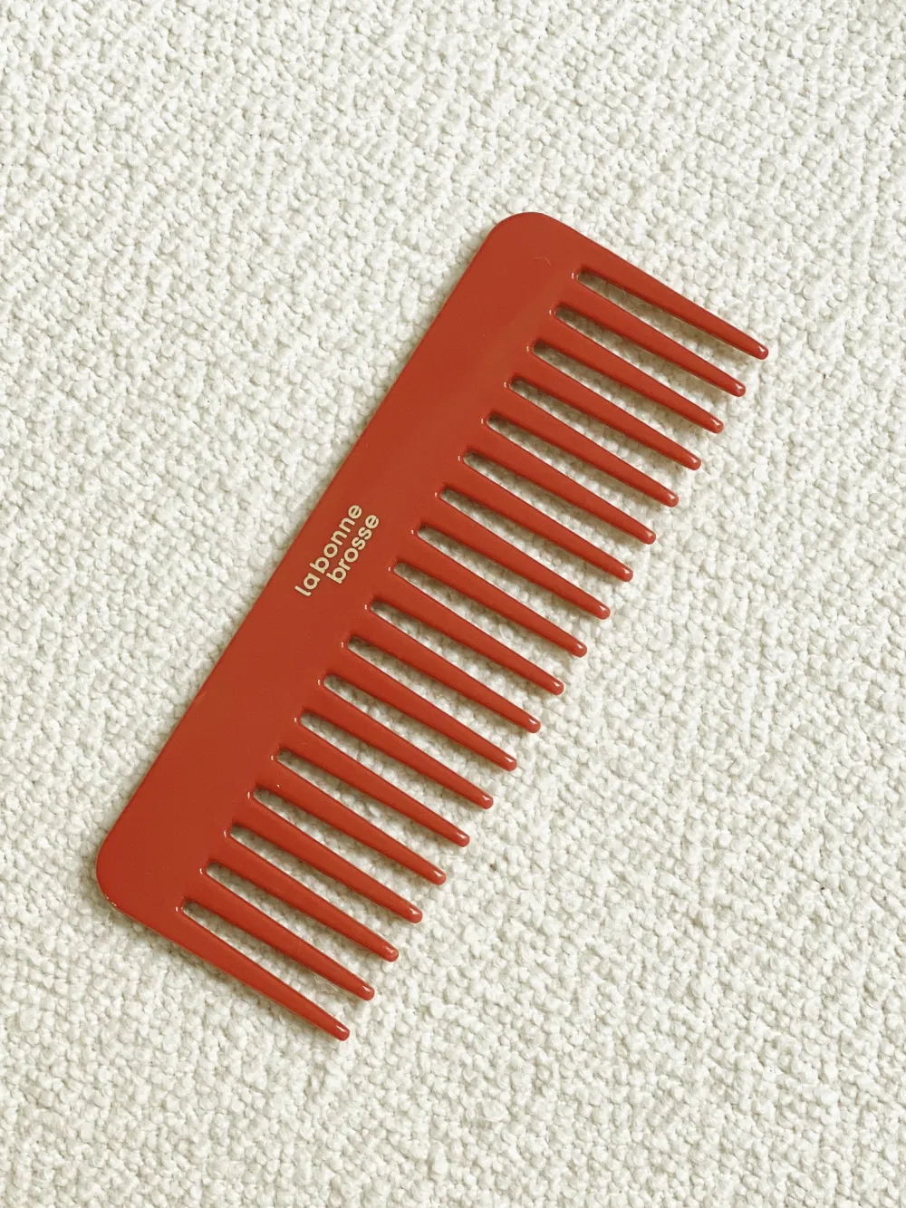La Bonne Brosse Our Detangling Combs*The Large Detangling Comb in Acetate Clay Court