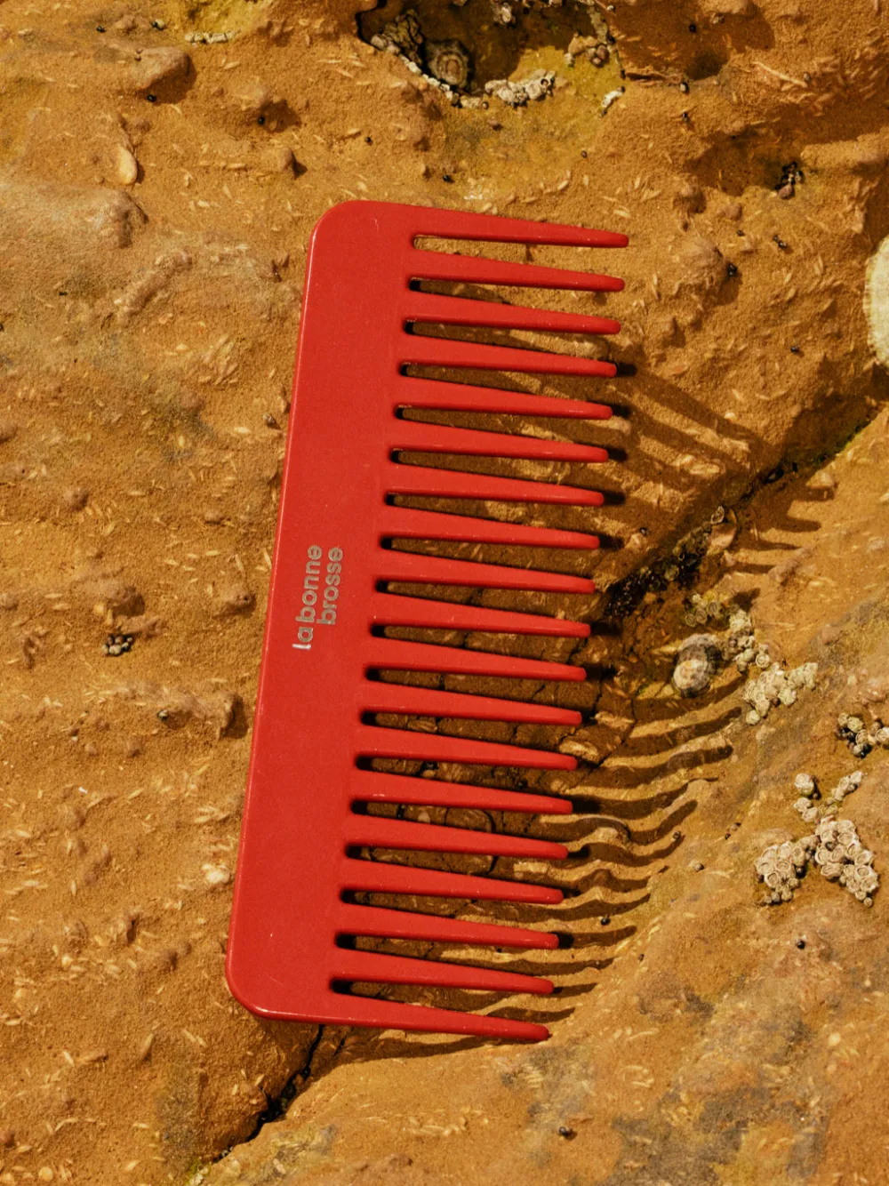 La Bonne Brosse Our Detangling Combs*The Large Detangling Comb in Acetate Clay Court